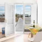 Aegean Blue Santorini 1 Гостевой дом Периволос